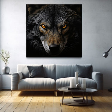 Wolf Eyes Canvas